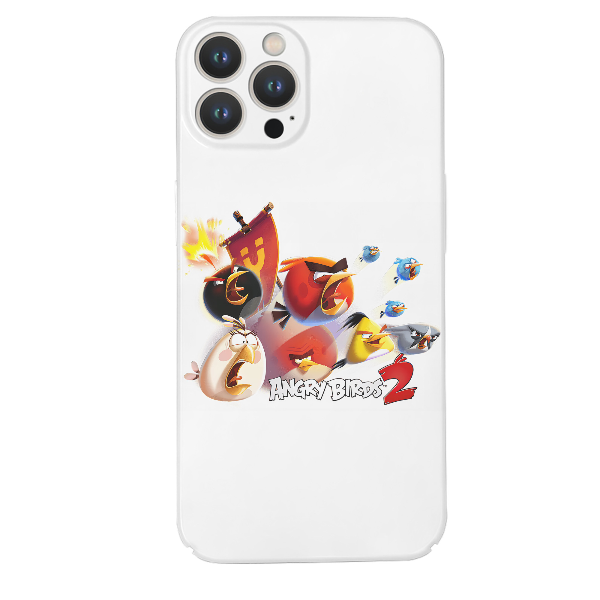 （画像用） Angry Birds アングリーバード 【iPhone 14シリーズ対応】ハードケース